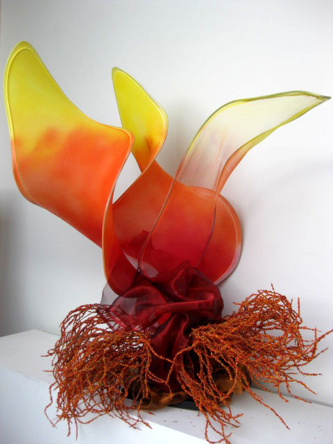 CENTREPIECE - Tropical Orange Flame